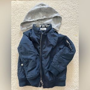 H&M Bomber Jacket with Removable Hood
